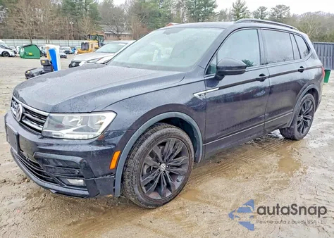 2021 Volkswagen Tiguan Se z USA, uszkodzony, nr VIN 3VV2B7AX0MM095316